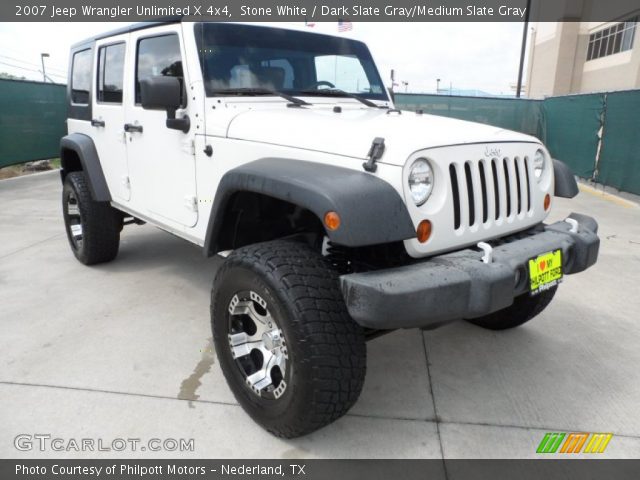 2007 Jeep Wrangler Unlimited X 4x4 in Stone White