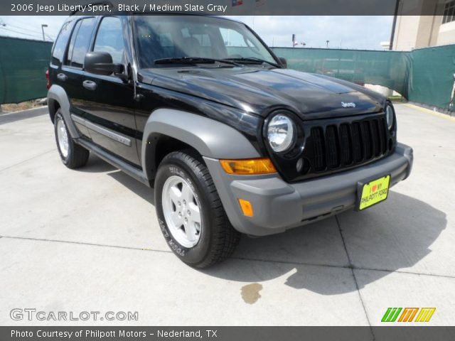 2006 Jeep Liberty Sport in Black