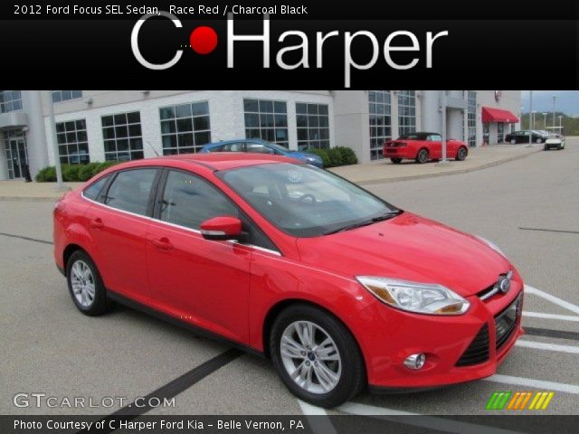 2012 Ford Focus SEL Sedan in Race Red