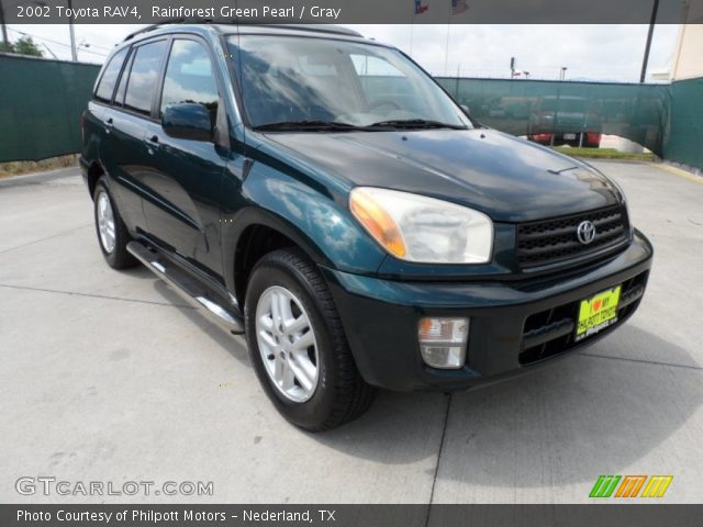 2002 Toyota RAV4  in Rainforest Green Pearl