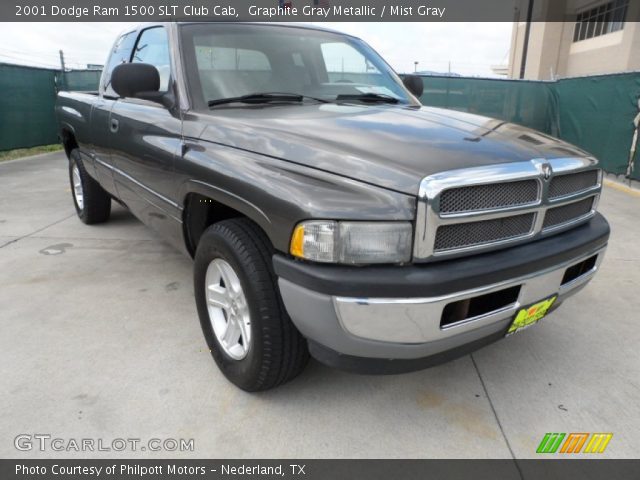 2001 Dodge Ram 1500 SLT Club Cab in Graphite Gray Metallic