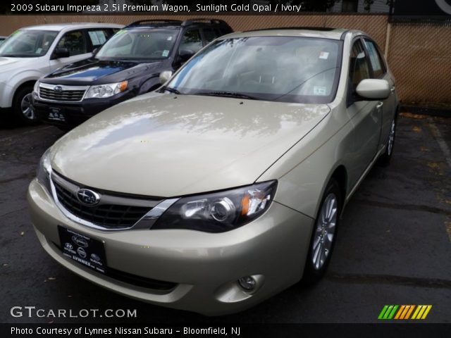 2009 Subaru Impreza 2.5i Premium Wagon in Sunlight Gold Opal