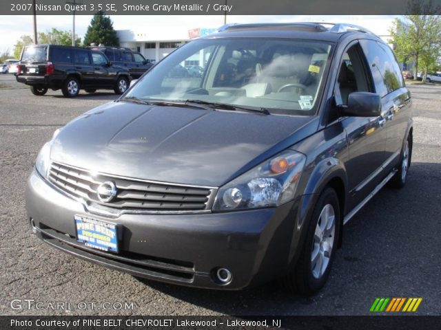 2007 Nissan Quest 3.5 SE in Smoke Gray Metallic