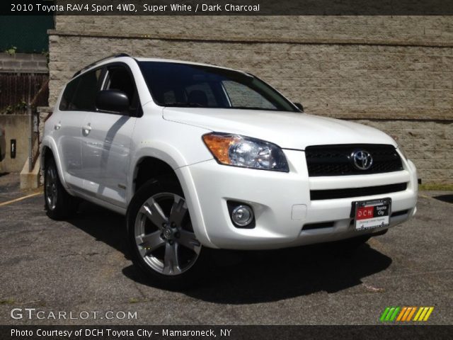 2010 Toyota RAV4 Sport 4WD in Super White