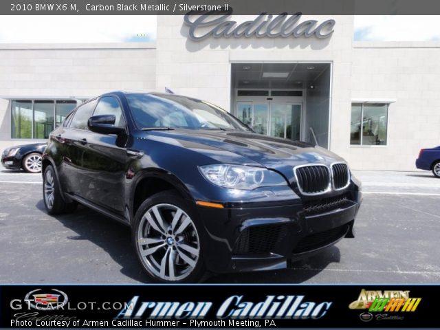 2010 BMW X6 M  in Carbon Black Metallic