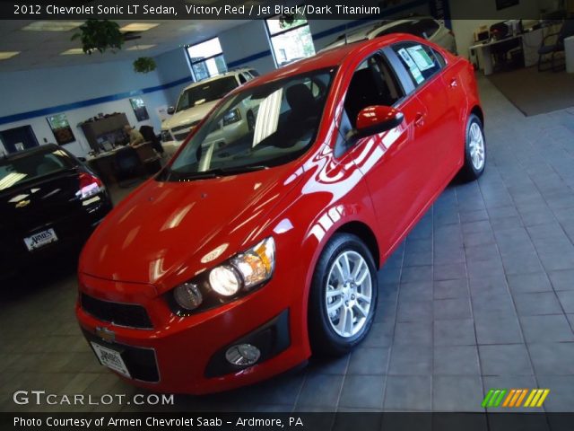 2012 Chevrolet Sonic LT Sedan in Victory Red