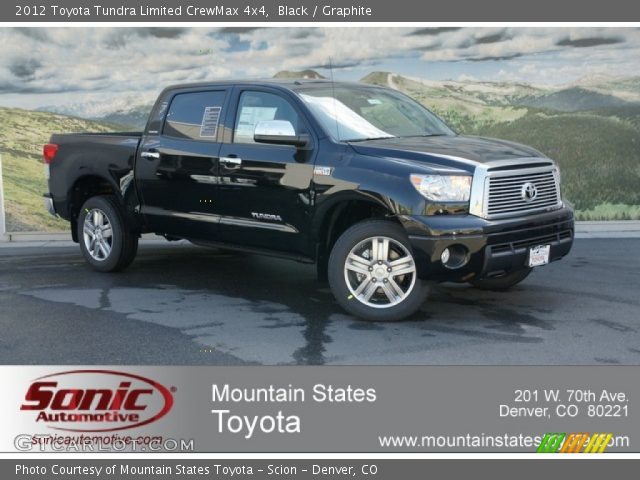 2012 Toyota Tundra Limited CrewMax 4x4 in Black