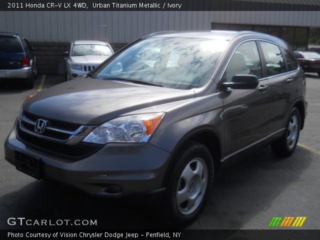 2011 Honda CR-V LX 4WD in Urban Titanium Metallic