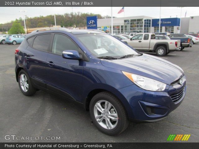 2012 Hyundai Tucson GLS AWD in Iris Blue