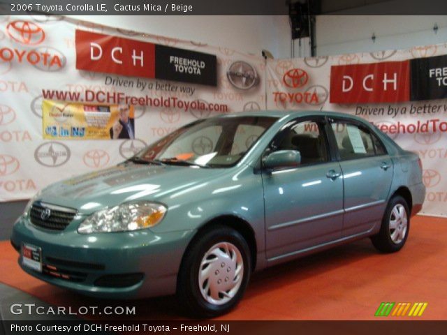 2006 Toyota Corolla LE in Cactus Mica