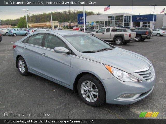 2013 Hyundai Sonata GLS in Iridescent Silver Blue Pearl