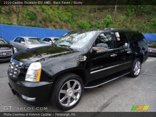 2010 Cadillac Escalade ESV AWD in Black Raven