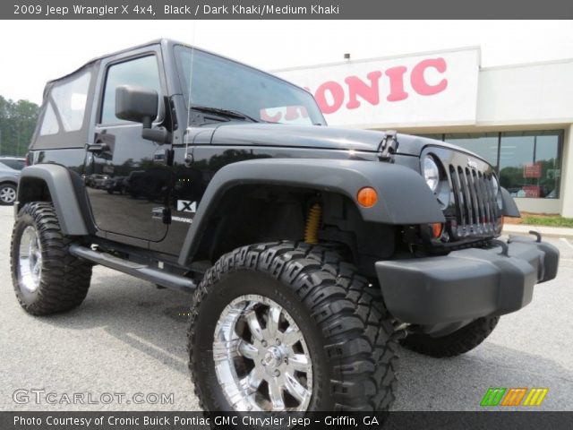 2009 Jeep Wrangler X 4x4 in Black