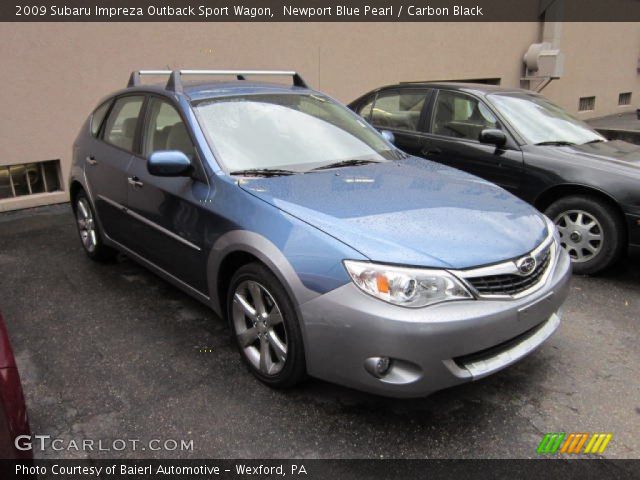 2009 Subaru Impreza Outback Sport Wagon in Newport Blue Pearl