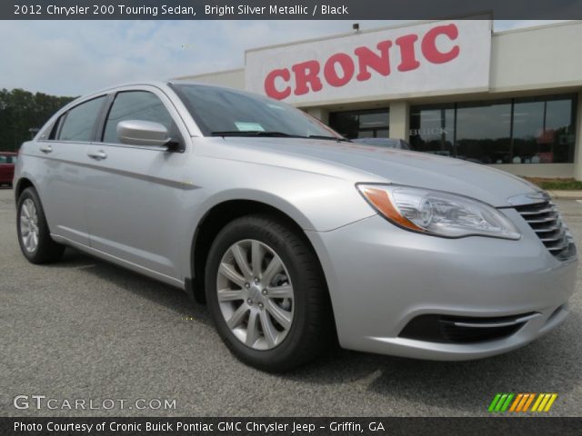 2012 Chrysler 200 Touring Sedan in Bright Silver Metallic