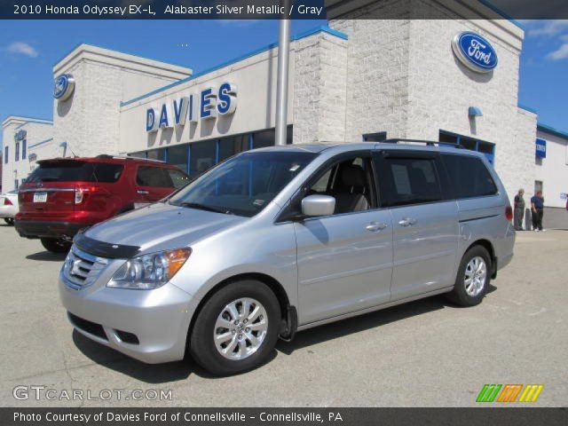 2010 Honda Odyssey EX-L in Alabaster Silver Metallic