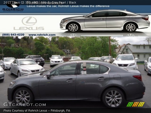 2013 Lexus GS 350 AWD in Nebula Gray Pearl