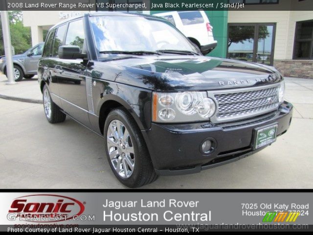 2008 Land Rover Range Rover V8 Supercharged in Java Black Pearlescent