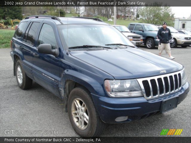 2002 Jeep Grand Cherokee Laredo 4x4 in Patriot Blue Pearlcoat