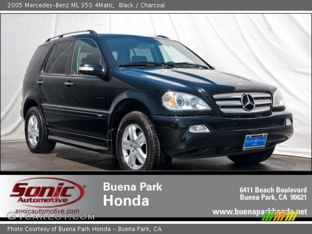 2005 Mercedes-Benz ML 350 4Matic in Black