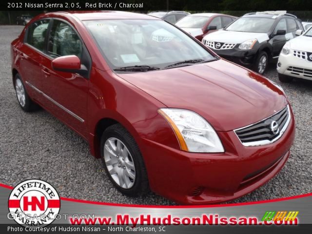 2012 Nissan Sentra 2.0 S in Red Brick