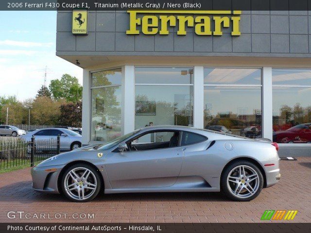 2006 Ferrari F430 Coupe F1 in Titanium (Metallic Gray)