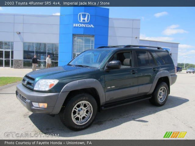 2003 Toyota 4Runner SR5 4x4 in Imperial Jade Mica