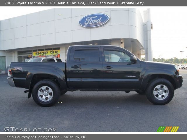 2006 Toyota Tacoma V6 TRD Double Cab 4x4 in Black Sand Pearl