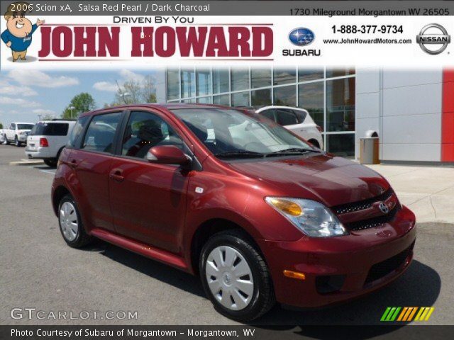 2006 Scion xA  in Salsa Red Pearl