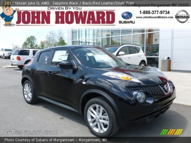 2012 Nissan Juke SL AWD in Sapphire Black