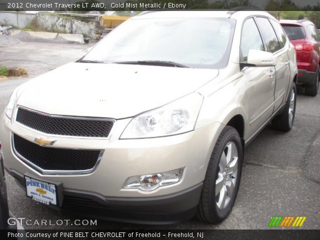 2012 Chevrolet Traverse LT AWD in Gold Mist Metallic