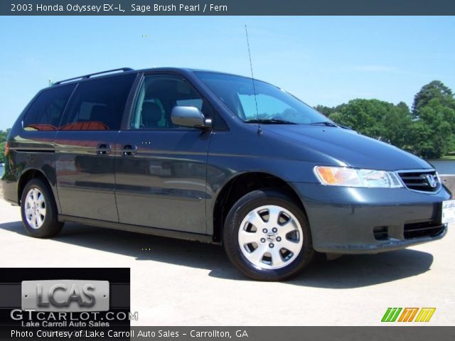 2003 Honda Odyssey EX-L in Sage Brush Pearl
