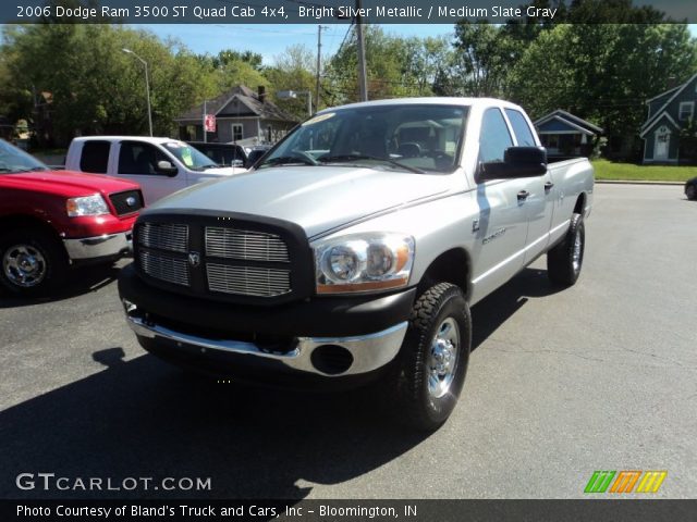 2006 Dodge Ram 3500 ST Quad Cab 4x4 in Bright Silver Metallic