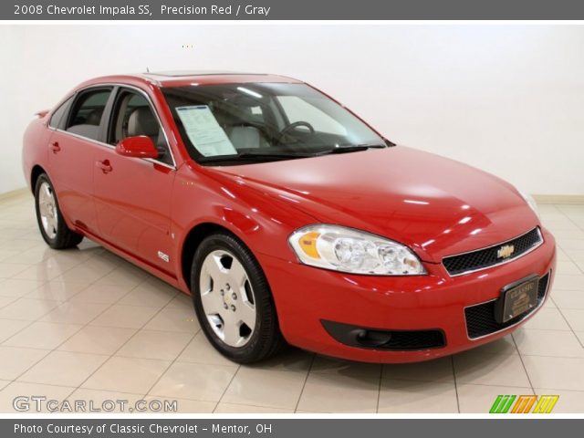 2008 Chevrolet Impala SS in Precision Red