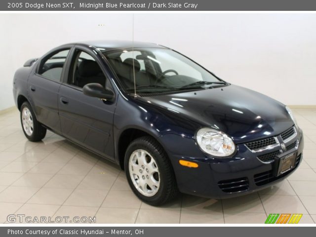 2005 Dodge Neon SXT in Midnight Blue Pearlcoat