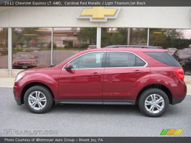 2012 Chevrolet Equinox LT AWD in Cardinal Red Metallic