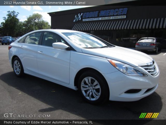 2012 Hyundai Sonata GLS in Shimmering White