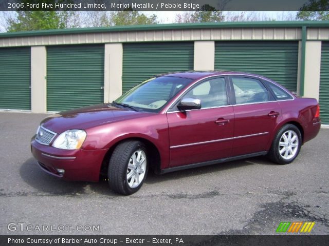 2006 Ford Five Hundred Limited in Merlot Metallic