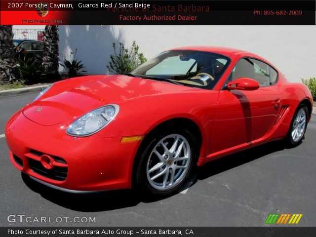 2007 Porsche Cayman  in Guards Red