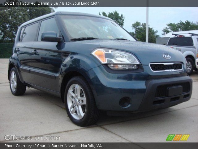 2011 Kia Soul + in Denim Blue