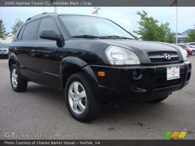 2006 Hyundai Tucson GL in Obsidian Black