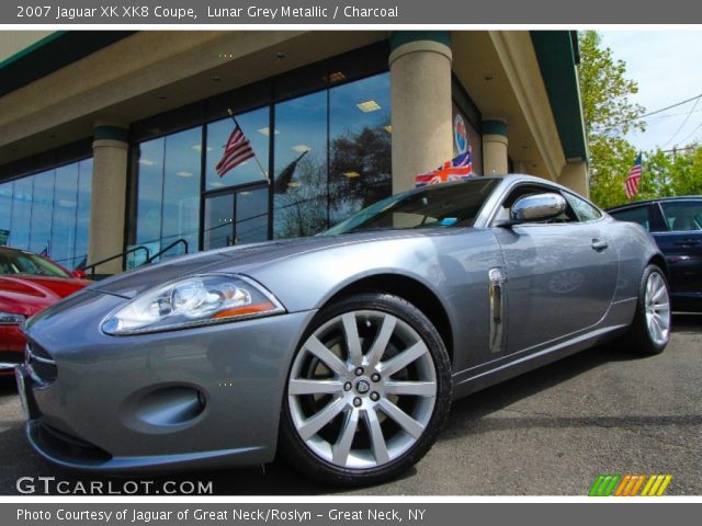 2007 Jaguar XK XK8 Coupe in Lunar Grey Metallic