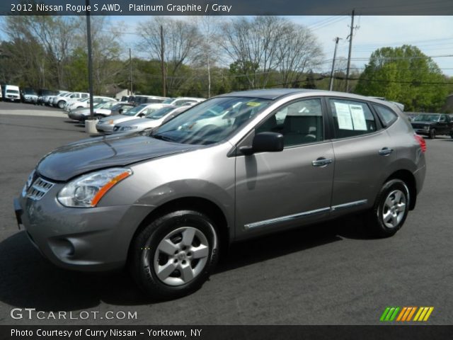 2012 Nissan Rogue S AWD in Platinum Graphite