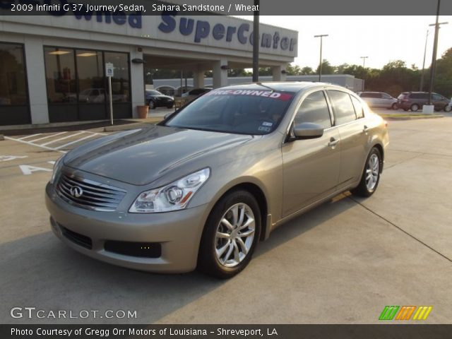 2009 Infiniti G 37 Journey Sedan in Sahara Sandstone