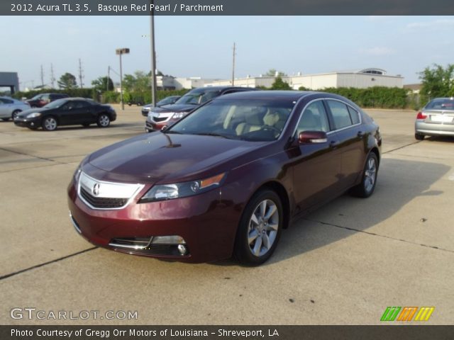 2012 Acura TL 3.5 in Basque Red Pearl