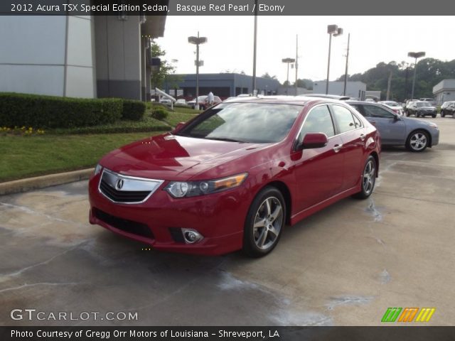 2012 Acura TSX Special Edition Sedan in Basque Red Pearl
