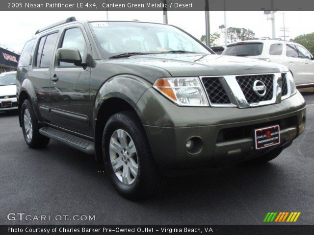 2005 Nissan Pathfinder LE 4x4 in Canteen Green Metallic