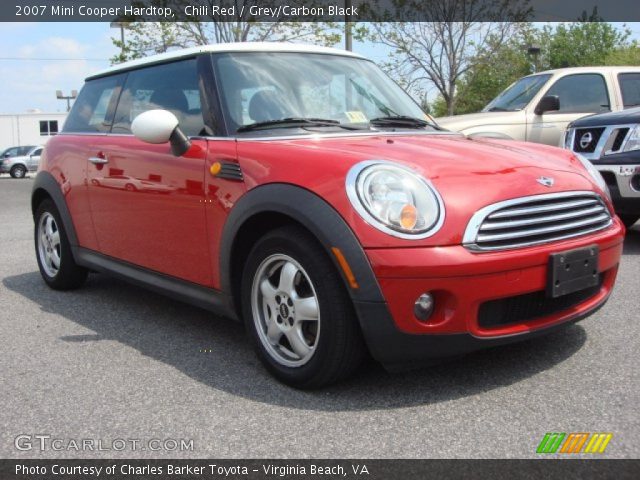 2007 Mini Cooper Hardtop in Chili Red