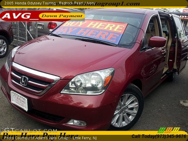 2005 Honda Odyssey Touring in Redrock Pearl