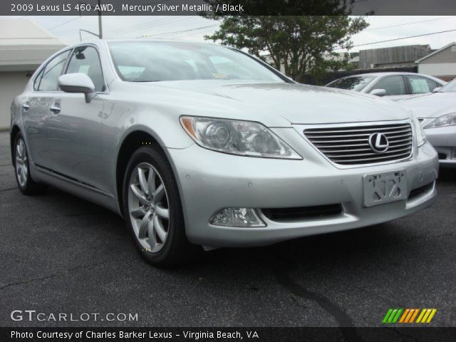 2009 Lexus LS 460 AWD in Mercury Silver Metallic